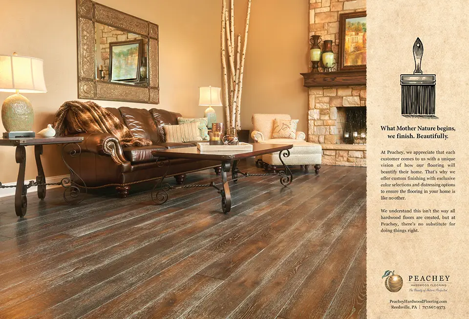 Peachey Finish Spread
