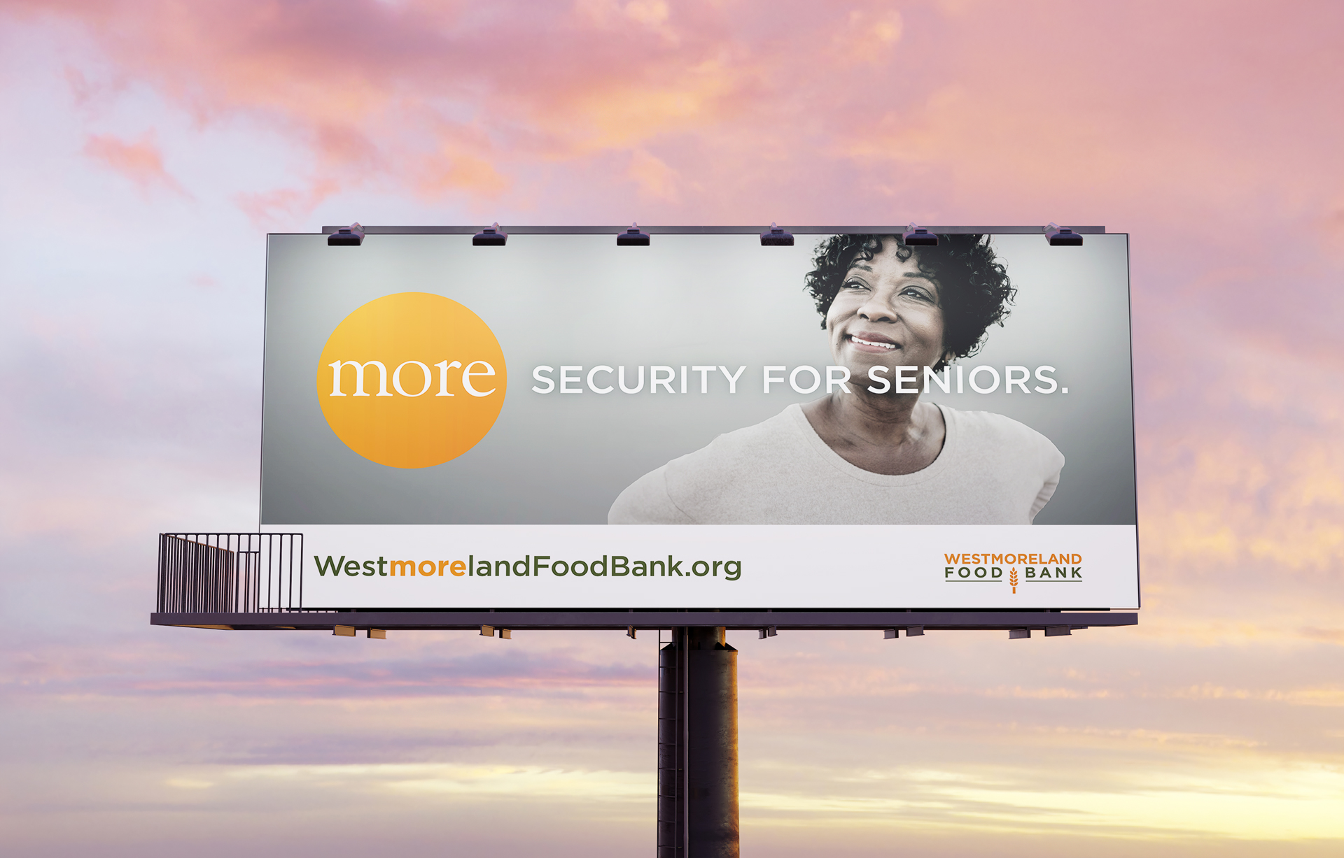 Westmoreland Food bank Billboard