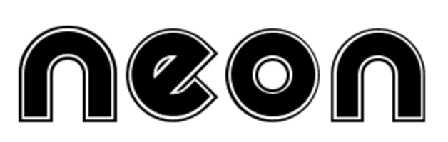 neon type font