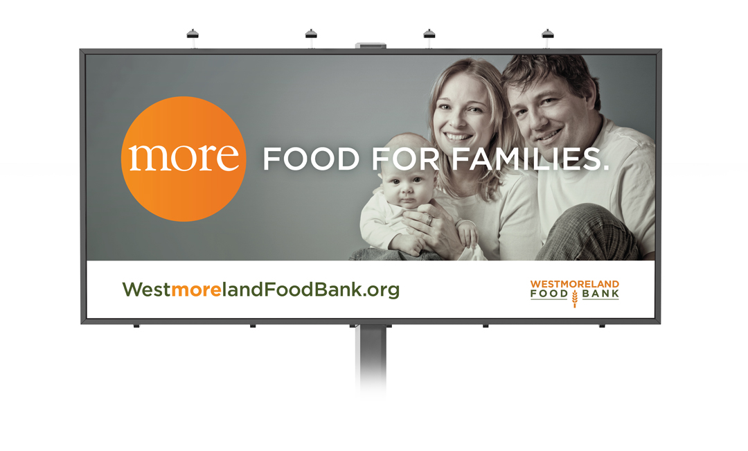 Westmoreland Food bank Billboard