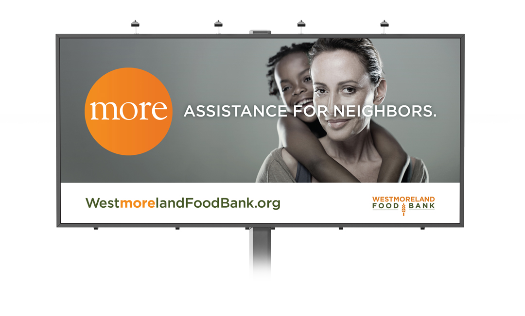 Westmoreland Food bank Billboard