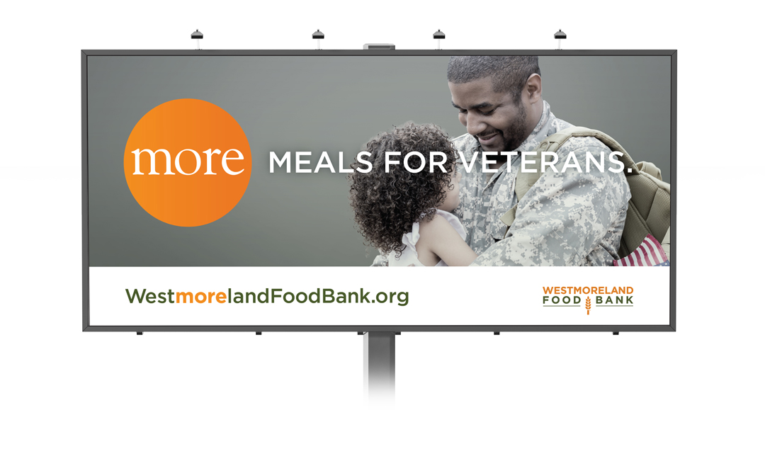 Westmoreland Food bank Billboard