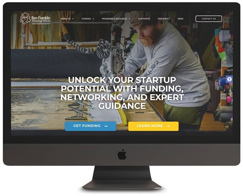 Ben Franklin Tech Partners Website