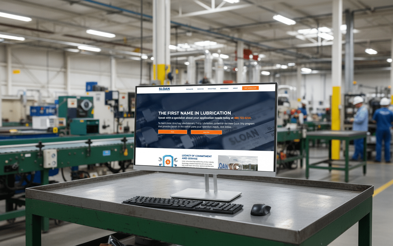 Sloan Lubrication Systems Website