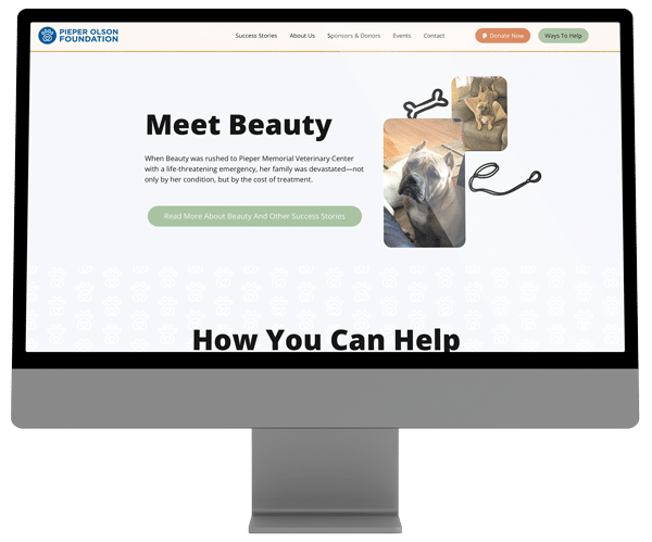 Piper Olson Foundation Website